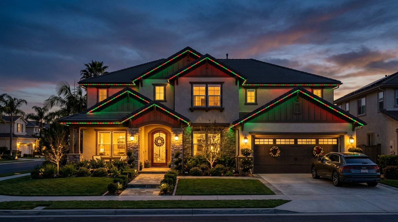 Holiday Christmas Eave Lighting